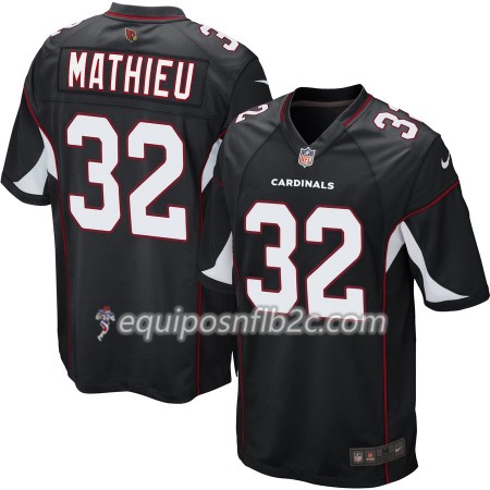 Camiseta Hombre NFL Arizona Cardinals Tyrann Mathieu 32 Nike Negro